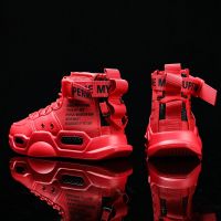 KLYWOO Hot Sale High Top Red Bottom Trend Sneakers For Men Hip Hop Casual Mens Shoes Tennis Boots Men Sports Running Shoes