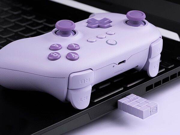 8bitdo-ultimate-c-2-4g-เกมแพดไร้สายและจอยเกมแบบมีสายสำหรับ-windows-ดาดฟ้าไอน้ำและราสเบอร์รี่-pi