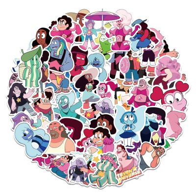 Cartoon Anime Steven Universe Stickers Car Laptop Luggage Phone Stationery Decal Waterproof Graffiti Sticker for Kids Toys Gifts Stickers Labels