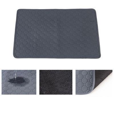 Washable Pet Diaper Mat Strong Absorbent Reusable Dog Bed Mat Waterproof for Travel Crate Floor Dog Training Mat Car Seat Cover