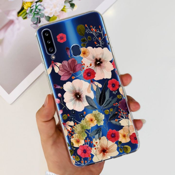 2023เคสสำหรับ-samsung-galaxy-a20s-เคสโทรศัพท์สุดหรูสำหรับ-samsunga20s-a207f-เคสนุ่มคลุมหลังซิลิโคน