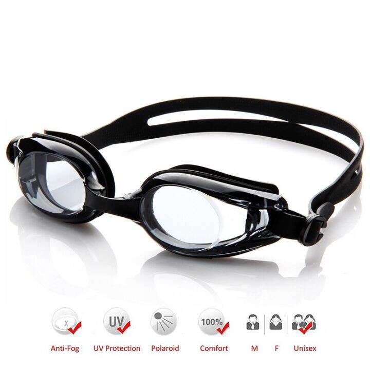 Myopia Nearsighted Corrective Prescription Swimming Goggles (-1.5 to -8 ...