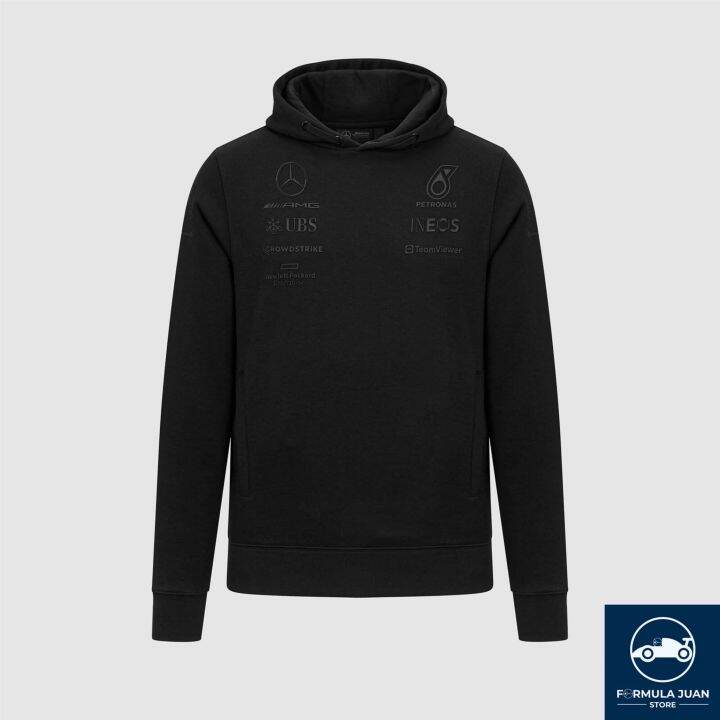Mercedes-AMG Petronas 2023 Team Hoodie - Stealth Black (Official F1 Merch)  - Formula Juan Store | Lazada PH