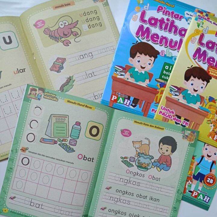 Buku Pintar Latihan Menulis Untuk Anak TK SD | Lazada Indonesia