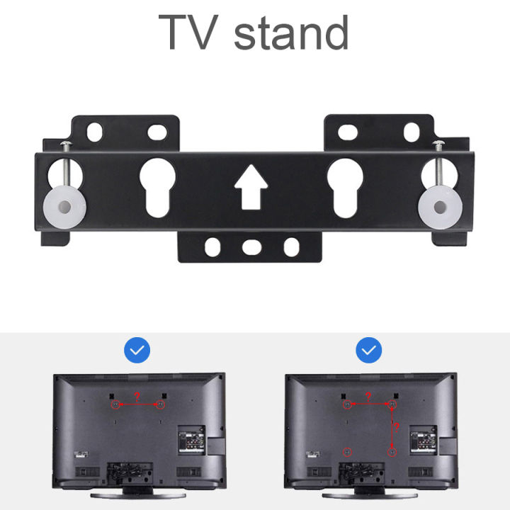 ชั้นยึดทีวี35กก-สำหรับจอทีวี14-42จอ-lcd-led-ขนาดนิ้วตัวยึดรองรับพร้อมแผ่นโฟมที่แขวนทีวีติดกับผนังทีวีจอแบนกรอบ