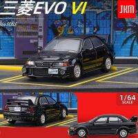 รถขนาด1/64 Mitsubishi Lancer Evolution VI หุ่นอัลลอยรถมินิของเล่นสำหรับเด็กหัดเดินเด็กขนาดมอเตอร์ไซค์เด็กของขวัญ