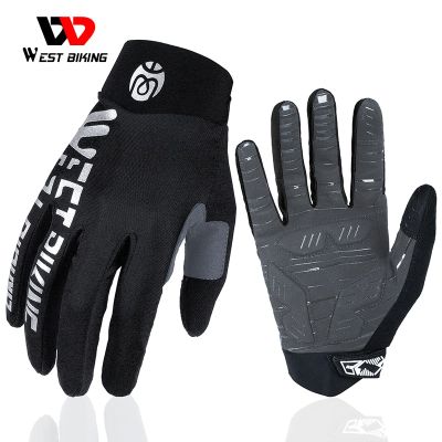 Neuim  Breathable Cycling Gloves Touch Screen MTB Bike Gloves Anti-slip Reflective Sport Fitness Running Bicycle Gloves