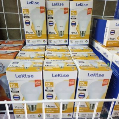 HOT** Lekise หลอดไฟ LED BULB 12W E27 รุ่น KLASSIC Warm White (3000K) ส่งด่วน หลอด ไฟ หลอดไฟตกแต่ง หลอดไฟบ้าน หลอดไฟพลังแดด