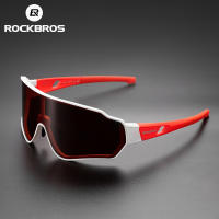 ROCKBROS ขี่จักรยานแว่นตาผู้ชายผู้หญิง Photochromic กลางแจ้งกีฬาเดินป่าแว่นตาแว่นกันแดด P Olarized ภายในกรอบจักรยานแว่นตา