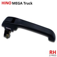 มือเปิดนอกประตู ข้างขวา สีดำ ใส่ ฮีโน่ เมก้า รถบรรทุก Hino MEGA Truck