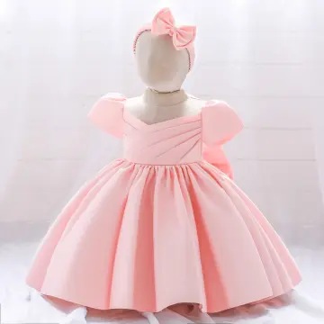 MQATZ 1st Birthday Dress Flower Ceremony For Baby Girl Clothing Baptism  Princess Dress Girls Dresses Party Costume L5081XZ | Lazada PH