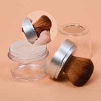 10g Makeup Tools Bottle Empty Loose Powder Case With Brush Mirror Portable Cosmetic Powder Container Jar Box Makeup Beauty Brush Travel Size Bottles C
