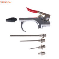 ?【Lowest price】CHANGDA 5pcs Air Compressor blow Kit หัวฉีดอัตราเงินเฟ้อเข็มสเปรย์เป่าปืนเครื่องมือใหม่