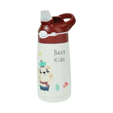 Japanese skater children's dinosaur stainless steel thermos cup