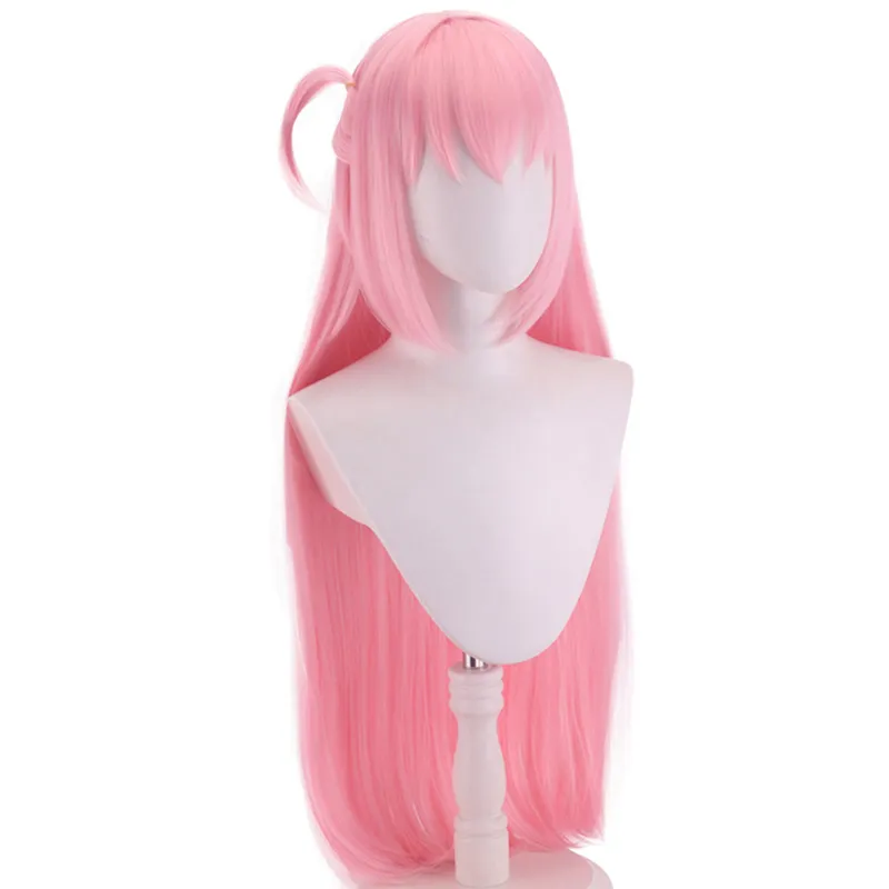 Anime Hitoribocchi no Marumaru Seikatsu Cosplay Wigs Bocchi Hitori Cosplay  Wig Heat Resistant Synthetic Halloween Party Hair : : Beauty