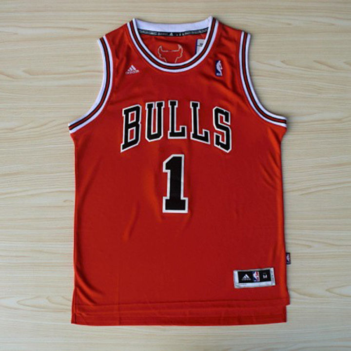 nov-เสื้อบาสเก็ตบอล-nba-chicago-bulls-1-derrick-rose