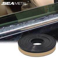 4M Car Outer Window Seal Strip Waterproof Weather Strip Window Edge Sealant Self Adhesive Weatherstrip For Front And Rear Window