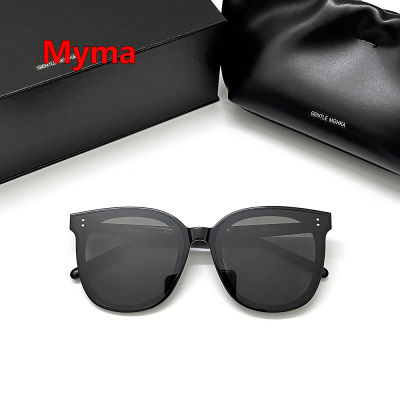 แฟชั่นจีเอ็มแบรนด์หรู Myma ผู้หญิงแว่นกันแดดผู้ชาย Acetate รอบ P Olarizing UV400ขับรถแว่นกันแดดที่มีบรรจุภัณฑ์เดิม