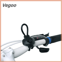 Vegoo คลิปหนีบไฟจักรยานจักรยานหมุนได้360 ° ของขวัญคริสต์มาสที่ไฟฉาย LED