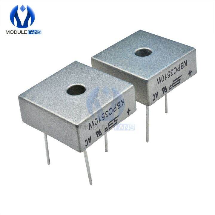 10PCS KBPC3510W KBPC3510 35A 1000V Diode Bridge Rectifier 4Pin Bridge