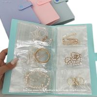 ♨ Anti-oxidation Jewelry Organizer Folder Ring Earrings Necklace Storage Protective Book Jewelry Packaging Display Hermetic Bags
