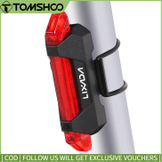 Topp Cycling USB Rechargeable Bicycle Light Bike Tail Light Waterproof