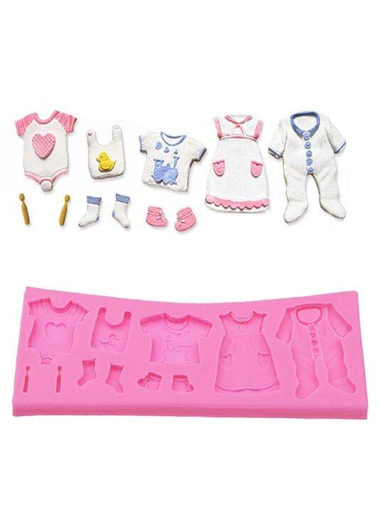 pop-3d-baby-clothes-shower-diy-silicone-mold-fondant-kitchen-cake-decorating-mould-for-chocolate-sugarcraft-baking-tools-m238