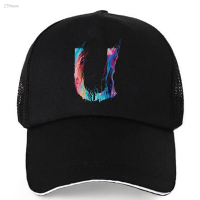 2023 New Summer Unisex Men Fishing Adjustable Baseball Caps Women 26 Paint Letter Breathable Mesh Snapback Hats Black Casual Sport Hats Versatile hat