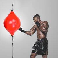 （A New Well Sell ） PU PunchingPearBag การฝึกอบรมปฏิกิริยาความเร็วลูก MuayPunch Boxe FitnessEquipment การฝึกอบรม