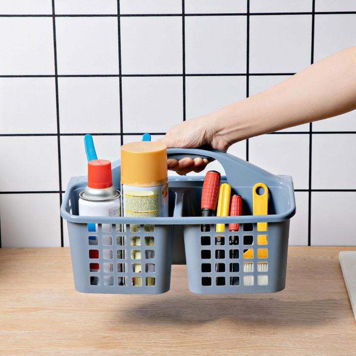 Cleaning Supply Caddy, Supplies Organizer with Handle,Tote Plastic