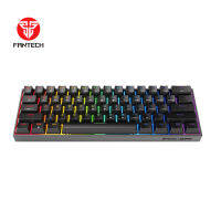 FANTECH MAXFIT61 Professional USB Wired Gaming Keyboard BlueRed Switch 61 Keys Mechanical Keyboards RGB Light For Laptop PC