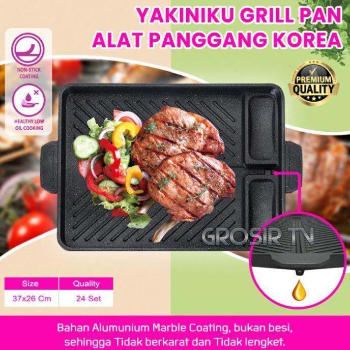 【Ready stock】 Grill BBQ YAKINIKU PAN GRILL/GRILL/GRILL Chicken Lazada