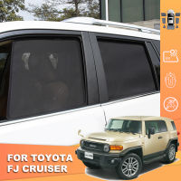 For Toyota FJ CRUISER XJ10 2006- FJCRUISER Magnetic Car Sunshade Front Windshield Curtain Rear Side Window Sun Shade Shield