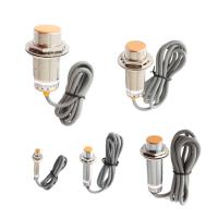 [HOT GELLXKOWOIGHIO 527] IP65 Inductive Proximity Switch Sensor การตรวจจับสวิทช์6V 36V 1มม. 2มม. 5มม. 8มม. 10มม. ตรวจจับระยะทาง AC NPN PNP NO NC