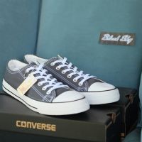 Converse All Star (Classic) ox -  รุ่นฮิต สีเทา รองเท้าผ้าใบ คอนเวิร์ส ได้ทั้งชายหญิง