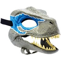 Halloween Dragon Dinosaur Mask Open Mouth Latex Horror Dinosaur Headgear Dino Mask Party Cosplay Costume Scared Mask Free Ship