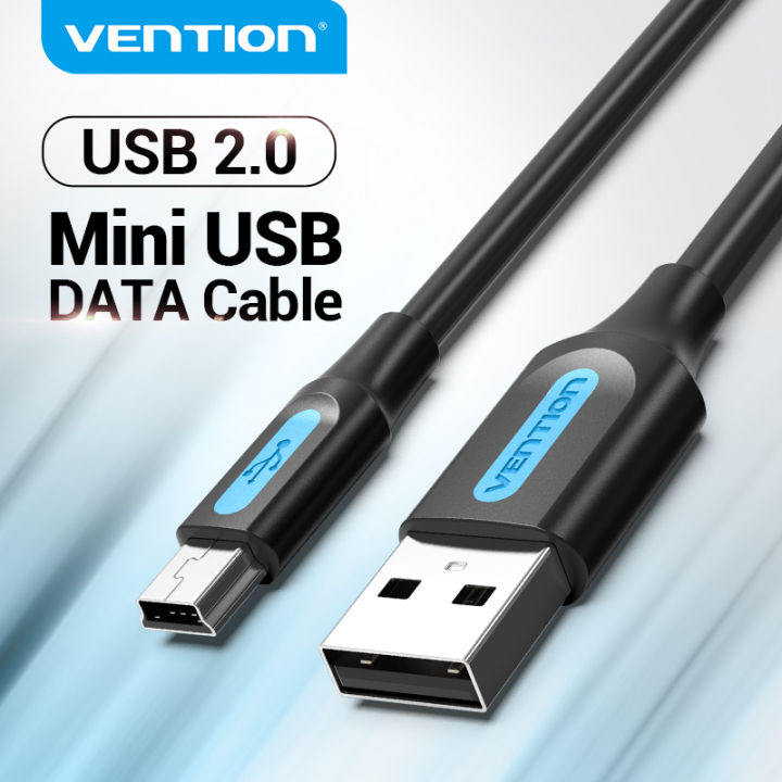 Vention cáp sạc Mini USB  A Male to Mini-B Male Cable Mini USB Date Cable  Fast Charge/Transfer Cable For Camera MP3 MP4 Hard Disk USB  Mini USB  Date Cable |