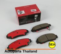 ผ้าเบรกหน้า (Brake Pad) BREMBO รุ่น Ceramic สำหรับ HONDA BR-V 16 รหัส P28034C (1 ชุด)