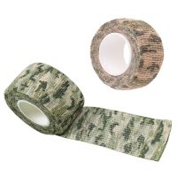 Outdoor Self-Adhesive Camouflage Bandage First Aid Kit Waterproof Elastic Tape