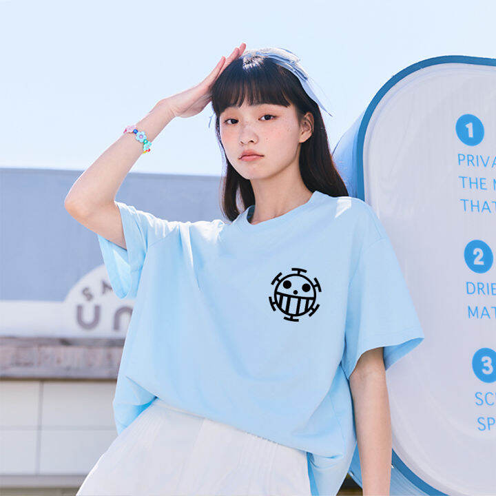 d441b-เสื้อยืดแขนสั้นพร้อมส่ง-8สี-ลายการ์ตูน-ขายดีตามเทรนต์-ลายน่ารัก-สีสันสดใส่น่ารัก-ใส่ได้ทั้งหญิงและชาย