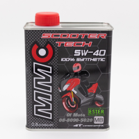 MMC Scooter tech 5w-40 100% Synthetic with ESTER ขนาด 0.8 ลิตร