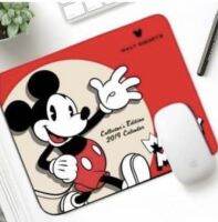 MICKEY  MOUSE  R  แผ่นรองเม้าส์ แผ่นรองเมาส์ เมาส์ สี่เหลี่ยม ลาย MICKEY  MOUSE RED    ขนาด 21 x 26 cm สวยงาม น่าใช้งาน งานดี มีบริการเก็บเงินปลายทาง by NPNN