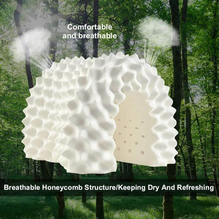 SuperLife Hilton Natural Latex Neck Pillow Lazada PH