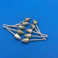 10Pcs Dental Lab Assorted Diamond Burs 2.35Mm Millers Tooth Drill Jewelers Polishing Tool