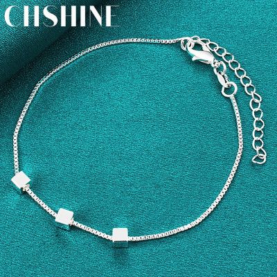 【CW】 CHSHINE 925 Sterling Three Small Chain Wedding Engagement Fashion Jewelry