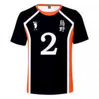 ไฮคิว !! Jersey ชุดคอสเพลย์ Karasuno เสื้อยืดแขนสั้นชุดกีฬา Tobiotop Shoyo Tee เสื้อผ้าอะนิเมะ เสื้อผ้าแนวสตรีท Trueshopping เสื้อแนวสตรีท หุ่นใส่เสื้อ