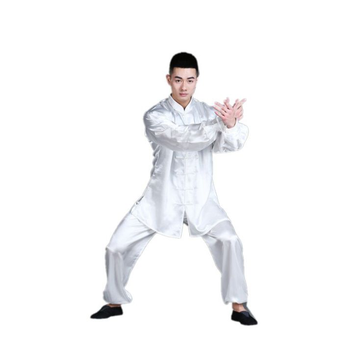 เครื่องแบบเครื่องแบบวูซูกังฟูกังฟูชุดฝึกศิลปะการต่อสู้ไทชิชุดเสื้อแจ็กเก็ตเสื้อกางเกง