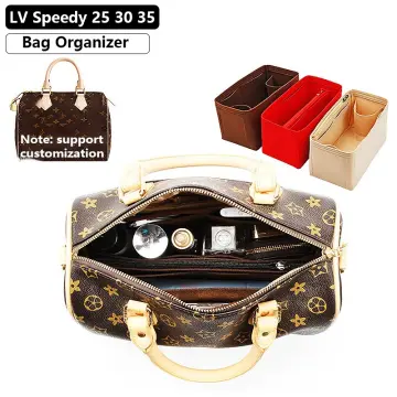 1-214/ LV-S25-1D) Bag Organizer for LV Speedy 25 : Double layer