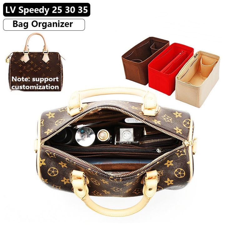 Speedy 25 Bag Organizer LV Bag Organizer Customizable Bag 