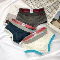 （ใหม่）3ชิ้น MensShorts ผ้าฝ้ายสีทึบบุรุษ UnderwearSummer กลางเอวกางเกงระบายอากาศผู้ชาย39; S กางเกง2020ใหม่